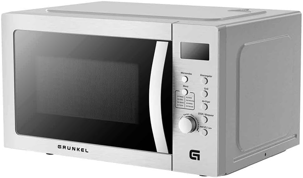 Grunkel MW-28AIRFRYER Mikrowelle mit Grill und Airfryer, 28 l und 3 Funktionen, Mikrowelle 900 W, Gr