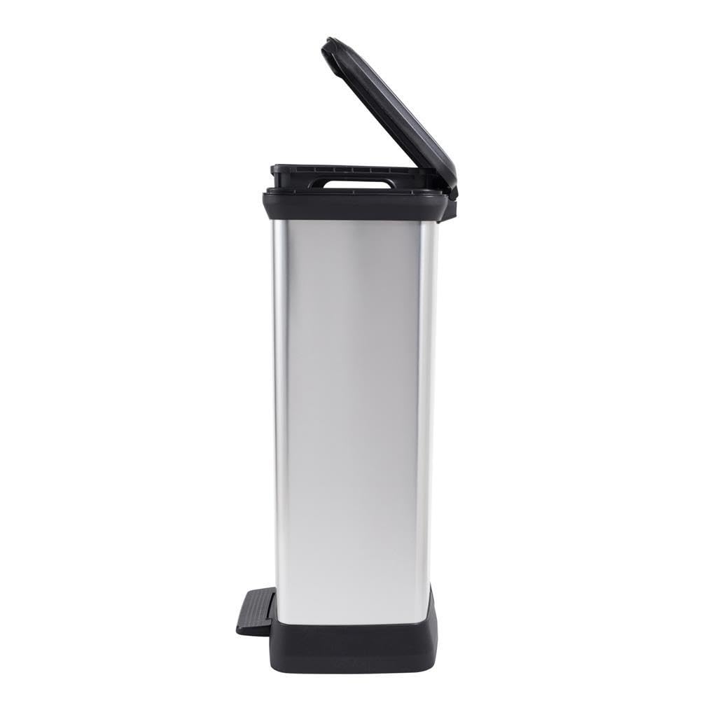 Keter | Decobin Duo 23L/23L Zilver metallic (1412026)