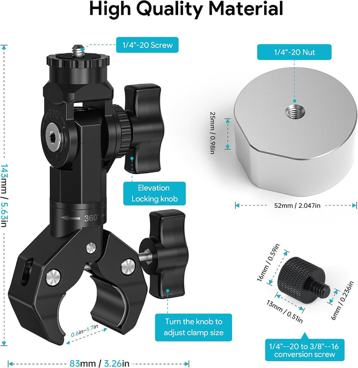 EDUP® Starlink Mini Halterung, Die Robuste Klemmhalterung für Mini &amp; Mini X