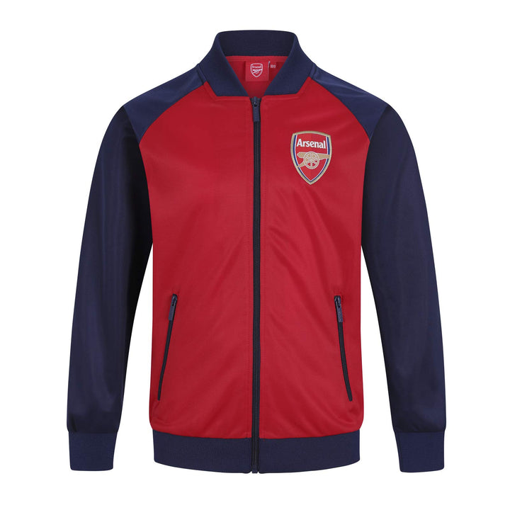 Arsenal FC - Jungen Trainingsjacke im Retro-Design - Offizielles Merchandise - Geschenk für Fussball