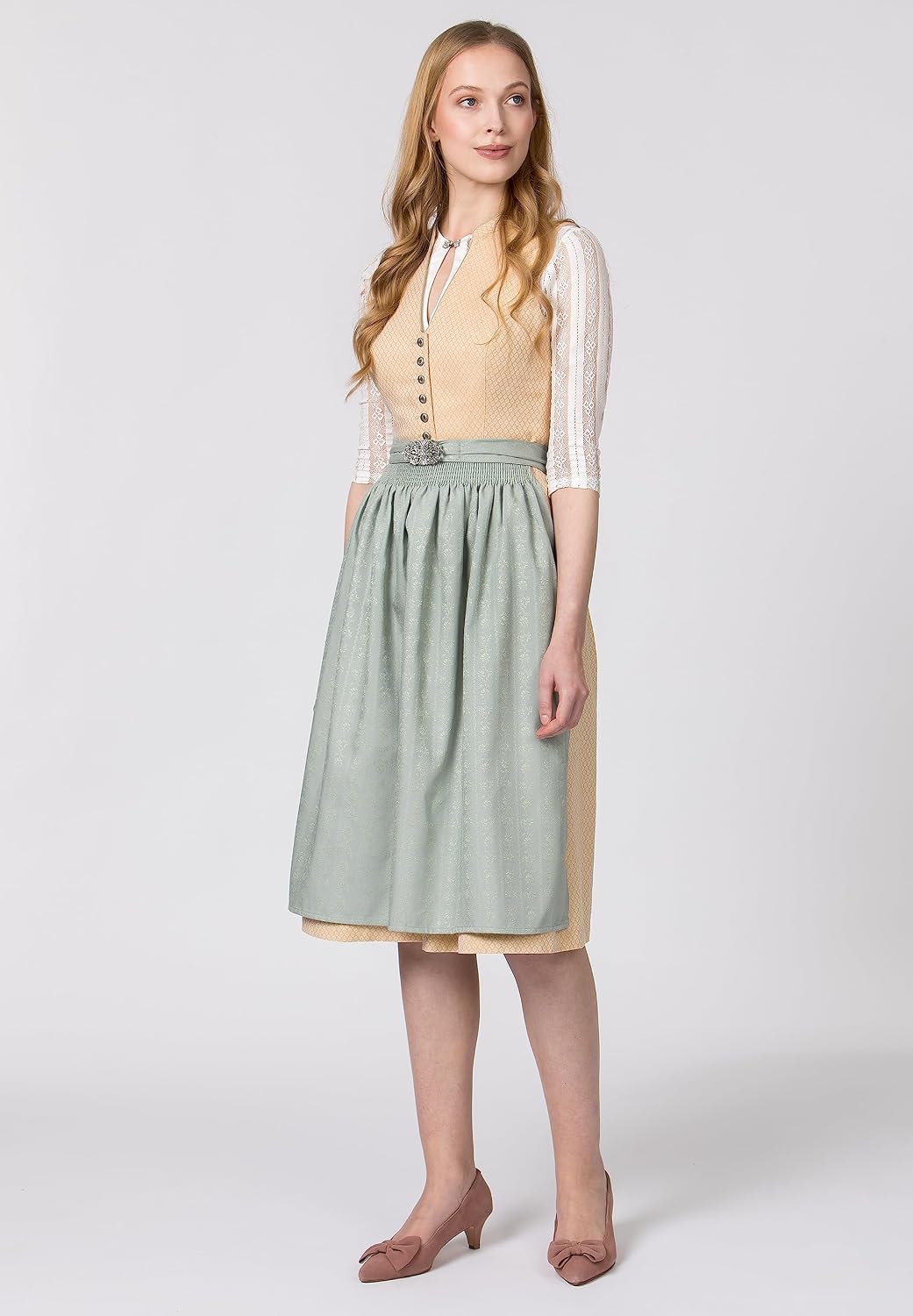 Stockerpoint Dirndl Makena 38 Gelb, 38 Gelb