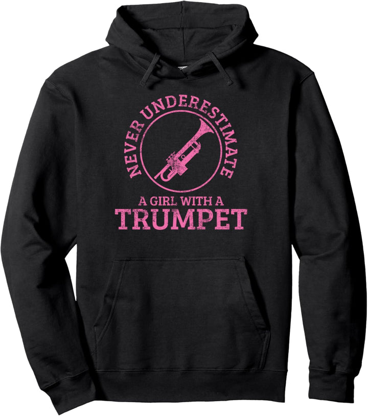 Trompete Vintage Pullover Hoodie