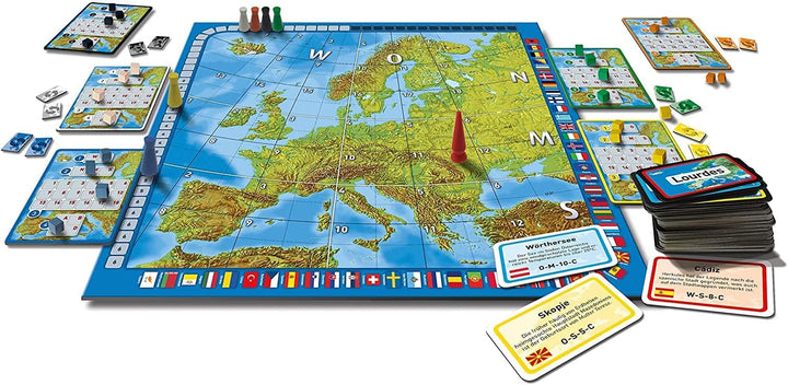 Kosmos Europa, Geografie Spiel, für 2-6 Spieler, ab 10 Jahre