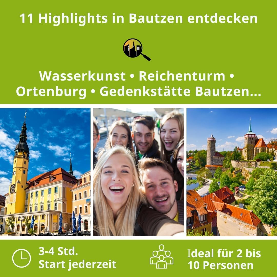 Schnitzeljagd Bautzen – Stadtspiel für Erwachsene und Familien | Stadtrallye durch die Bautzner Alts