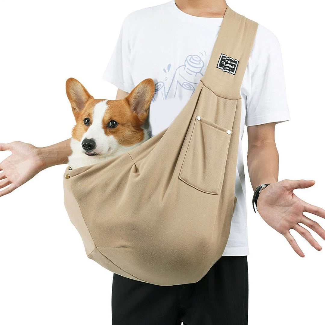 Kleine Hundetasche, Welpentragetasche, Haustier-Tragetasche, Schultertrage, Hände, Hundetragetasche,