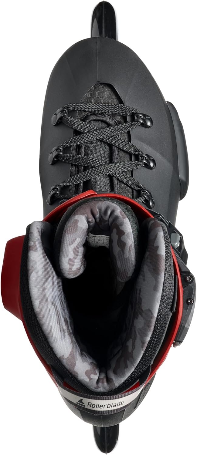 Rollerblade Twister 110 3WD Inline Skate 2025 Black/red 42, 42