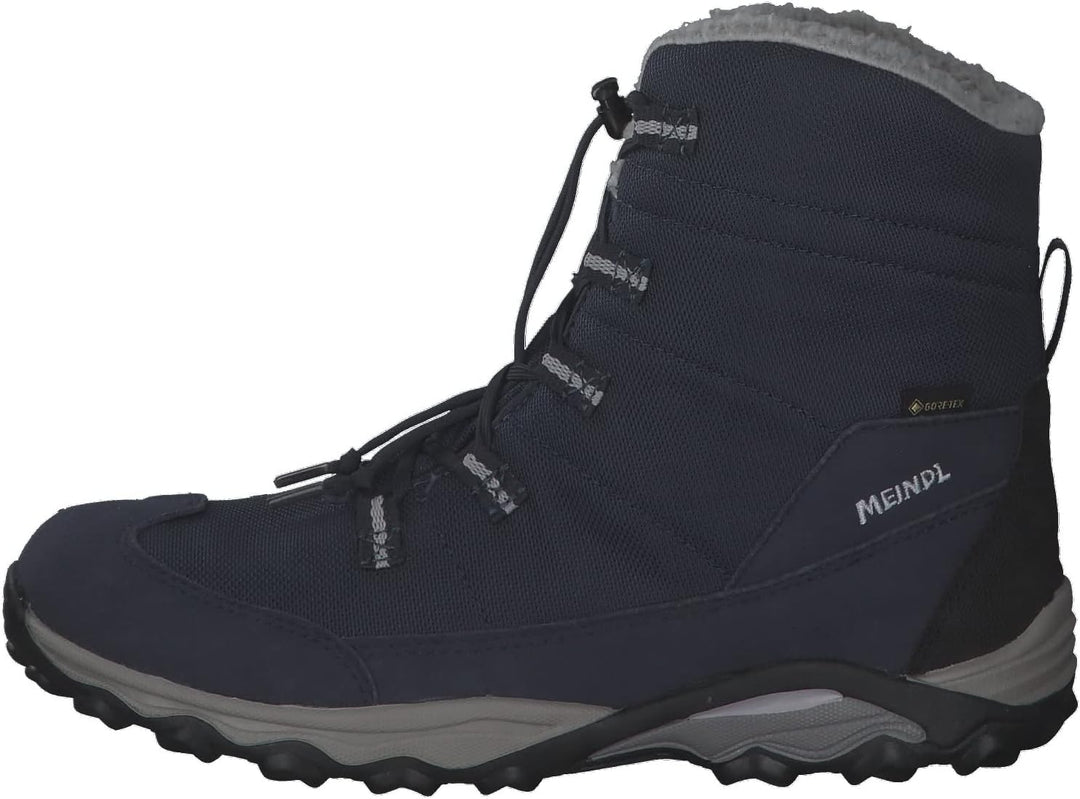 Meindl Unisex Kinder Winterstiefel Yolup Junior GtxSchneestiefel 27 EU Marineblau, 27 EU Marineblau