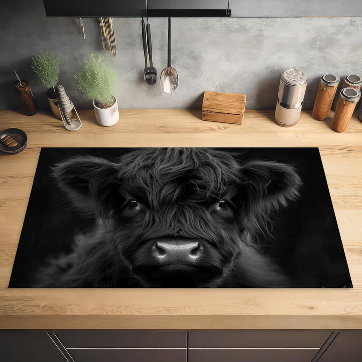 Herdabdeckplatte 90x52 cm Einteilig Induktionsmatte Küche Abdeckung Ceranfeld Herd Abdeckplatte Deko