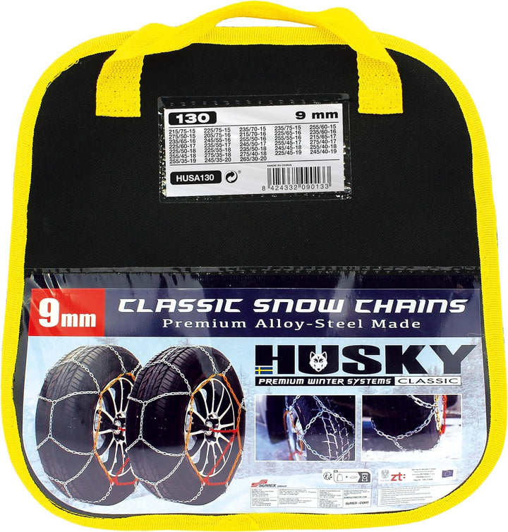 Sumex HUSA130 KN130 Husky Advance Schneeketten 9 mm, HUSA130