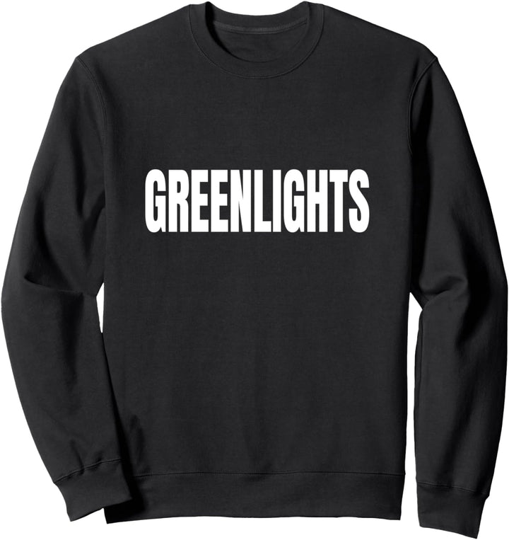 Grüne Lichter Sweatshirt