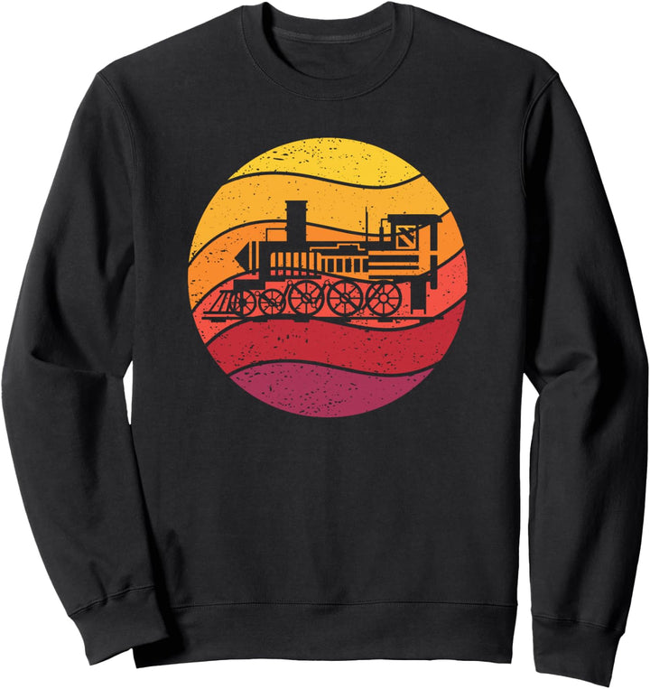 Lokomotive Retro Style Vintage Sweatshirt