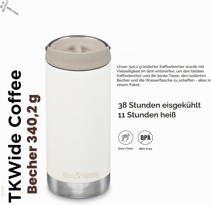 Klean Kanteen TK Wide Tofu 340 g, Tofu