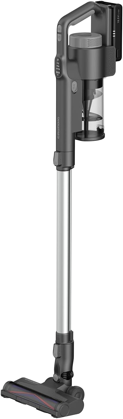 GRUNDIG VCP 3631 Akku-Staubsauger kabellos – 2-in-1 Stiel- &amp; Handstaubsauger, bis zu 40 Min Laufzeit