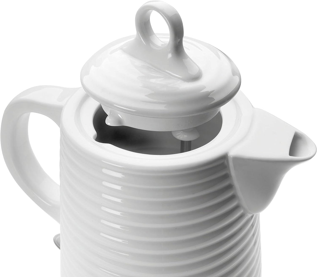 Lacor 69276 Elekt. Keramisch Wasserwarmer 1.3 L Gala, Keramik, weiss
