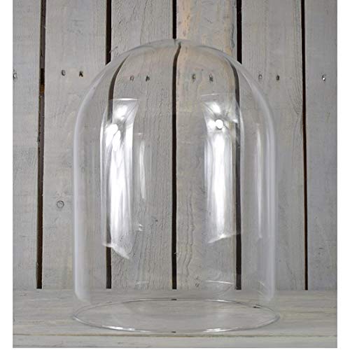 EMH Glasglocke, handgefertigt, rund, 30 x 25 cm