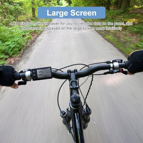 LCD-Display für Elektrofahrräder, Wasserdichtes Stecker-LCD-Display, S866 LCD-Display, E-Bike-LCD-Di