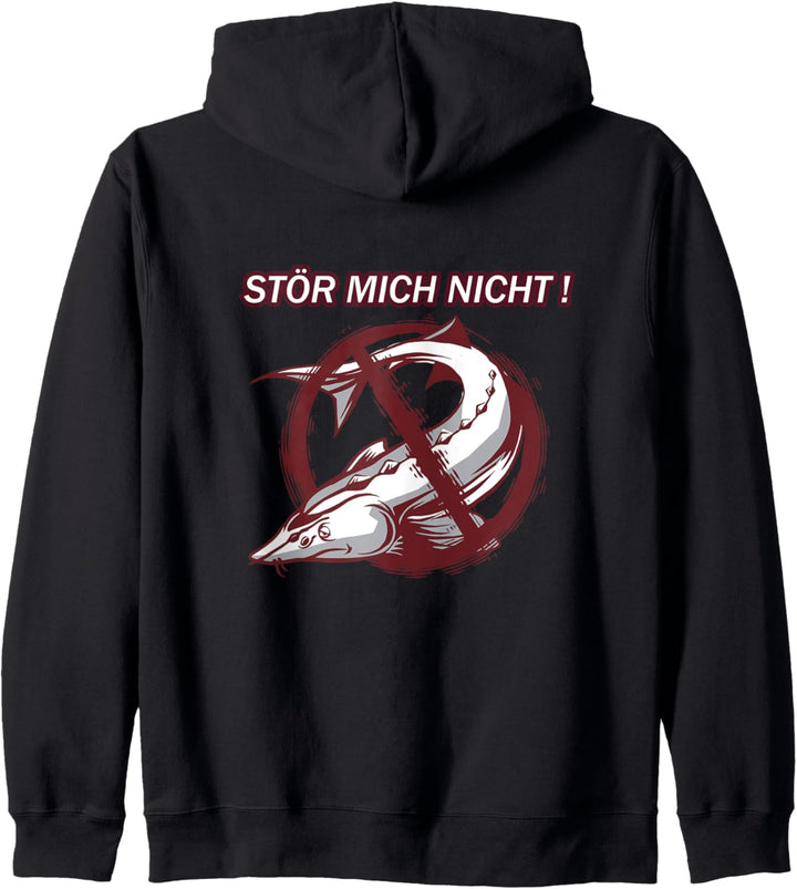 Stör mich nicht, witziger lustiger Spruch Fischer Angler Kapuzenjacke