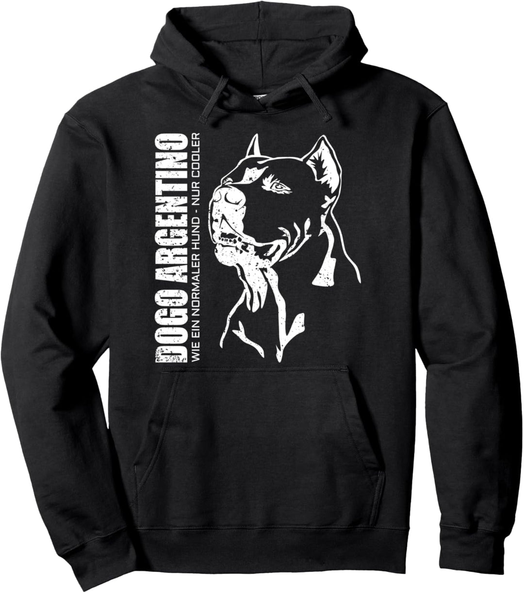 Wie Ein Normaler Hund Nur Cooler - Dogo Argentino Pullover Hoodie