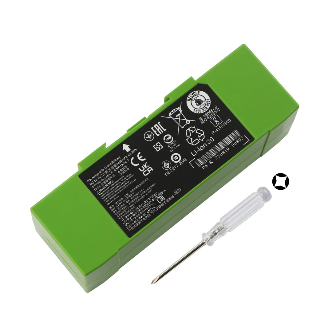 ANTIEE ABL-F Ersatzakku für iRobot Roomba i6 i4 Plus i4+ i3 i3+, ABL-F