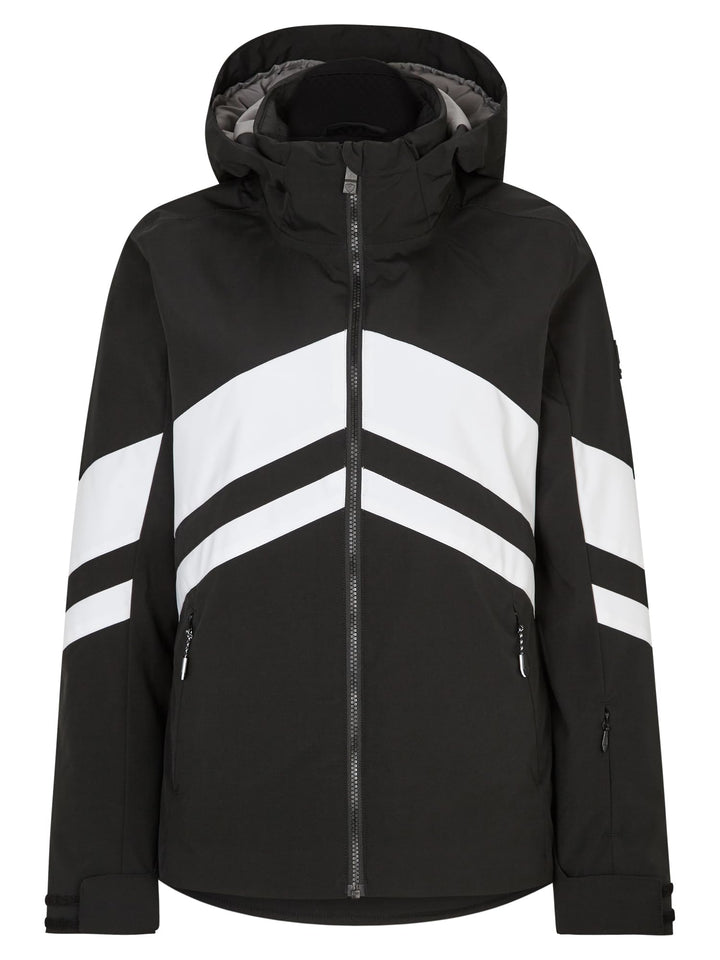 Ziener Damen Telia Ski-Jacke/Winter-Jacke | warm, atmungsaktiv, wasserdicht (1er Pack) 38 Schwarz, 3
