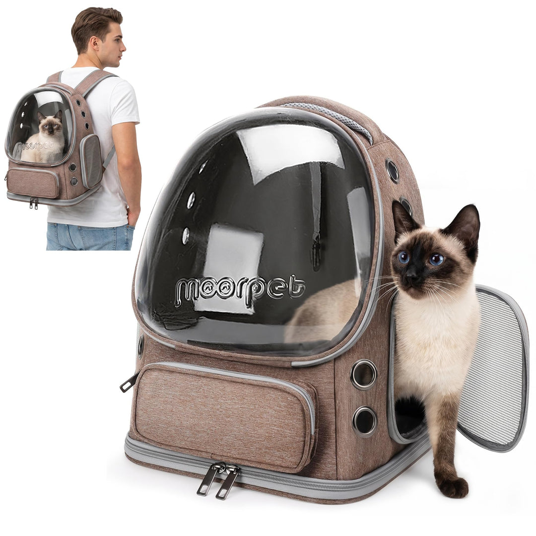 ALLSOPETS Katzenrucksack Träger Innovativer Reisender Bubble Rucksack Tragbar Haustierträger für Kat