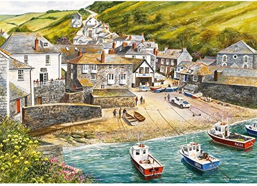 Gibsons Puzzle – Port Isaac (500 Stück), 35 x 48 cm