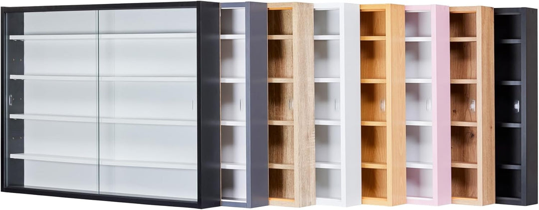 Inter Link - Sammlervitrine - Hängevitrine - Wandregal - Glasvitrine - Wandvitrine - Hängeregal - Sc
