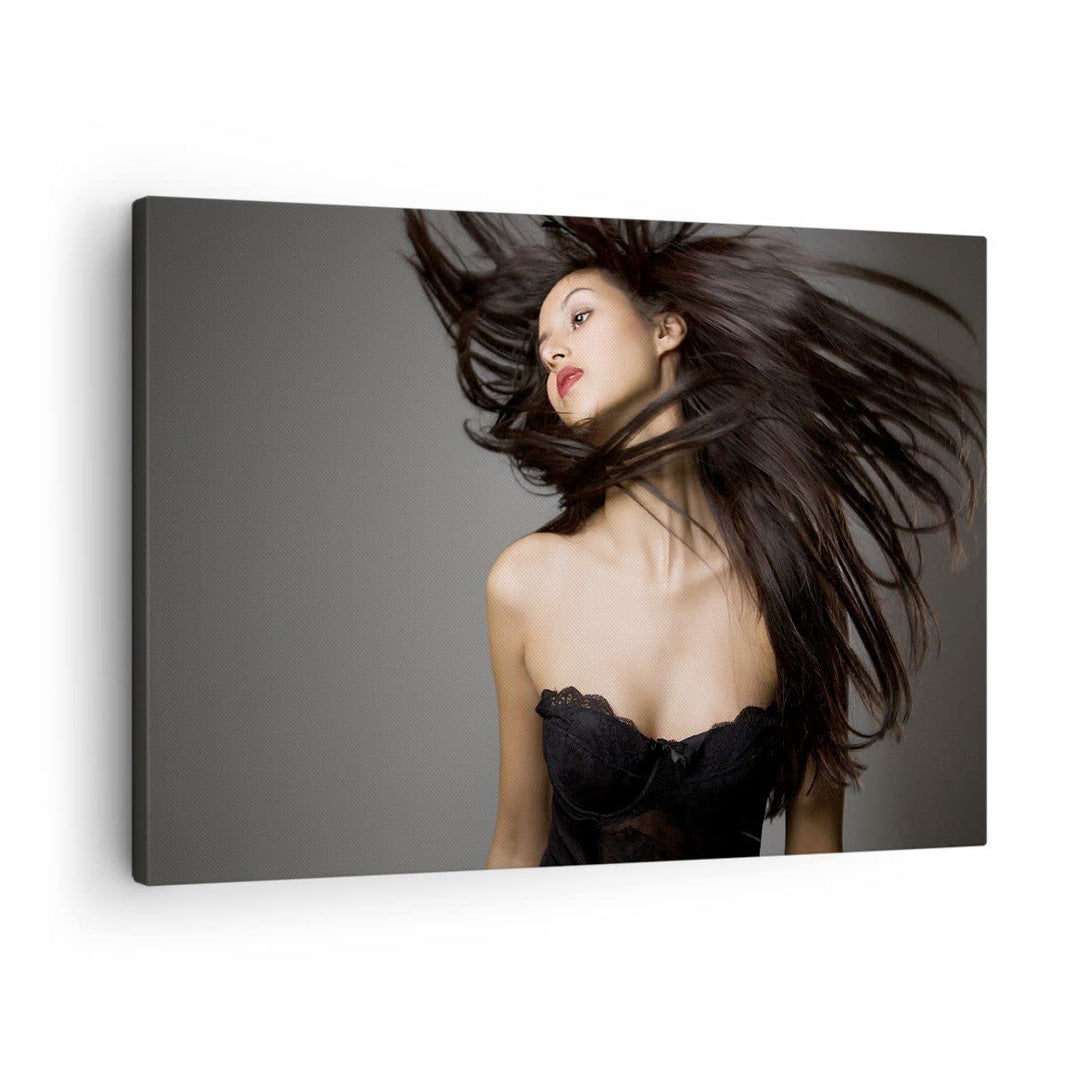 Bilder auf Leinwand Schönheit Mode Modell posieren Leinwandbild 70x50cm Wandbilder Dekoration Wohnzi