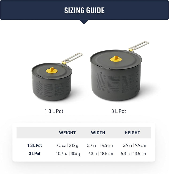 Sea to Summit Frontier UL Two Pot Set - Kochtopf-Set, ACK027031-122101