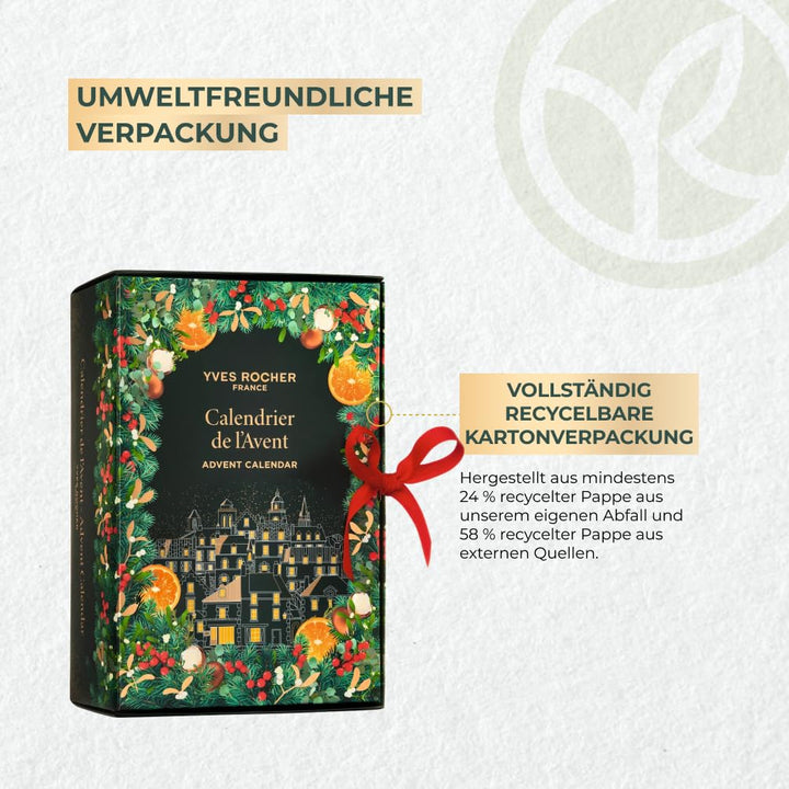 Yves Rocher Kosmetik &amp; Beauty Adventskalender - Geschenk mit 24 Überraschungen: Gesichtspflege, Make