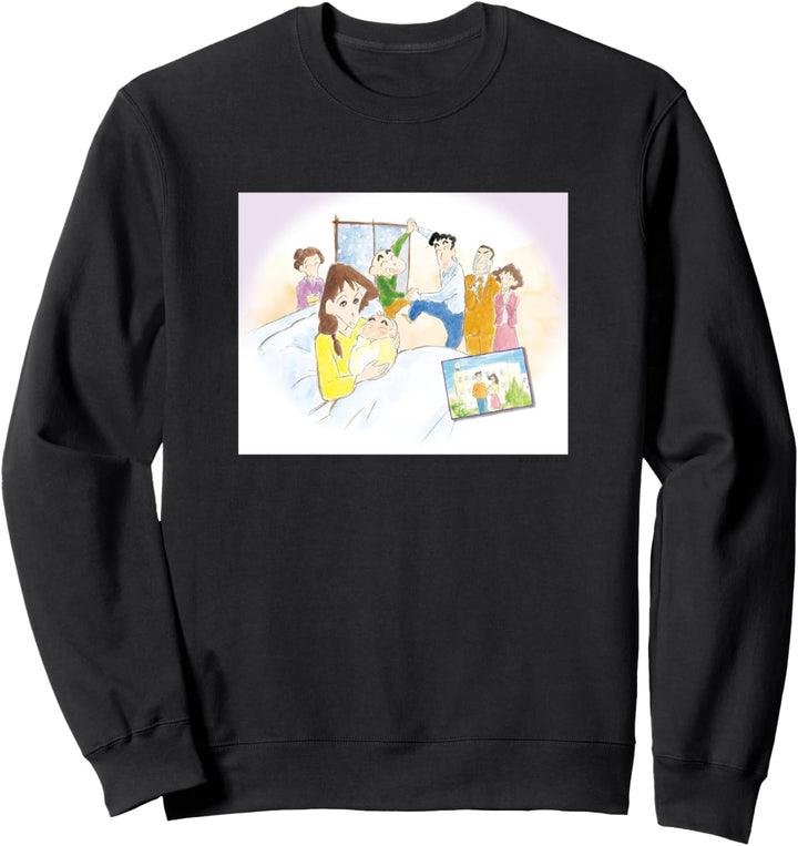 Crayon Shin-chan Geburt von Shin-Chan Sweatshirt