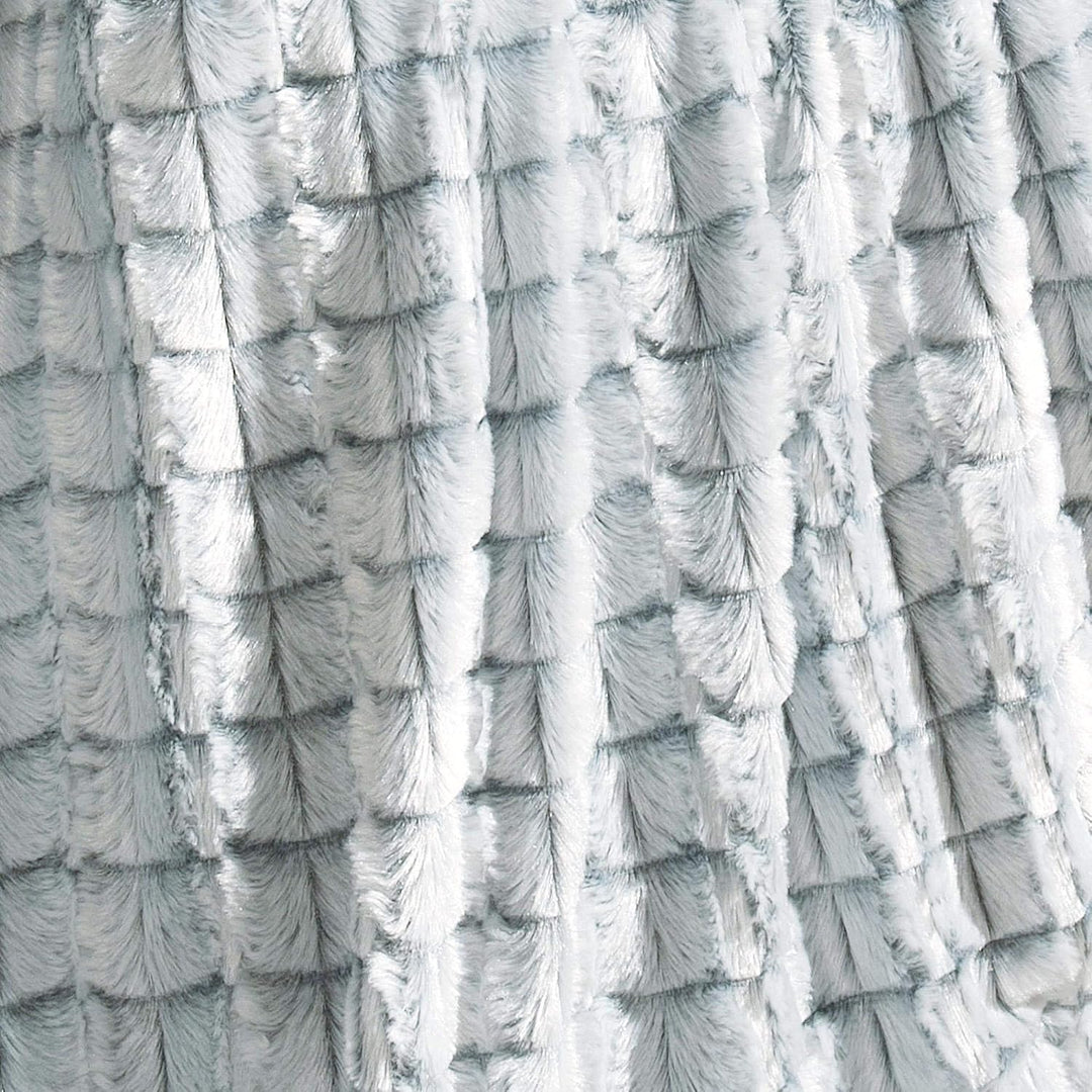 aqua-textil Masha Bettwäsche 200 x 200 cm 3teilig Polar Fleece Wendebettwäsche Fellimitat Bezug mit