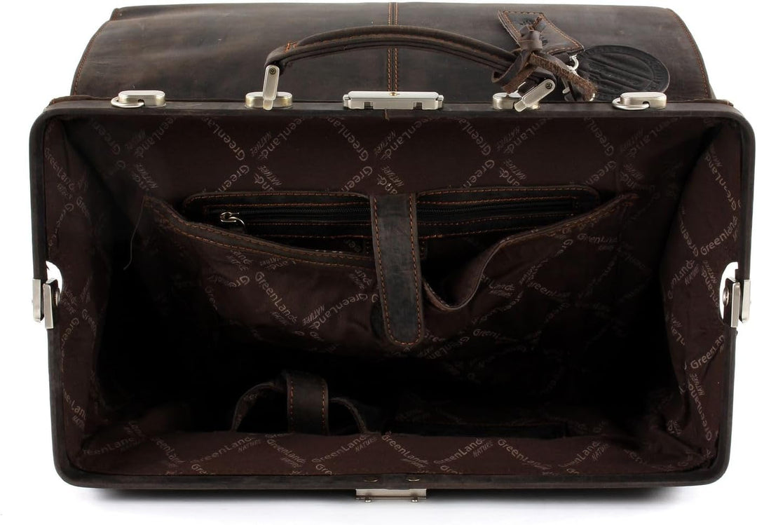 Greenland Nature Westcoast Doktorkoffer Leder 40 cm