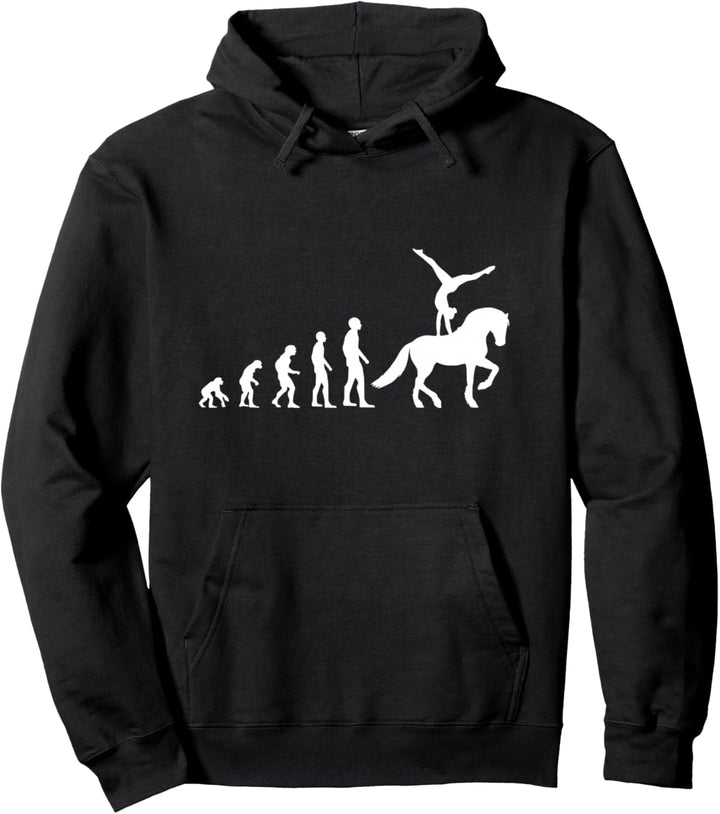 Voltigieren Evolution | Pferd Reiten Volti Pullover Hoodie