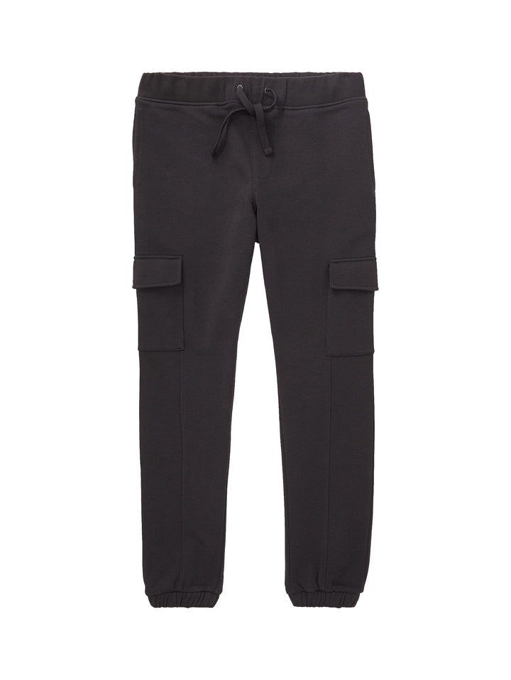 TOM TAILOR Jungen Cargo Jogginghose 176 29476-coal Grey, 176 29476-coal Grey