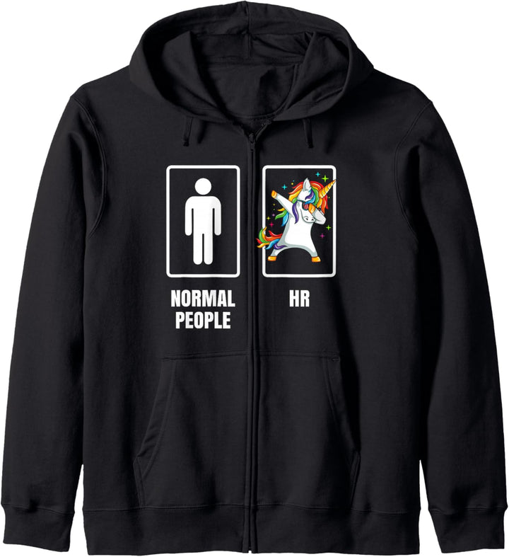 Dabbing Unicorn Boss &amp; HR Human Resource Manager Office Kapuzenjacke