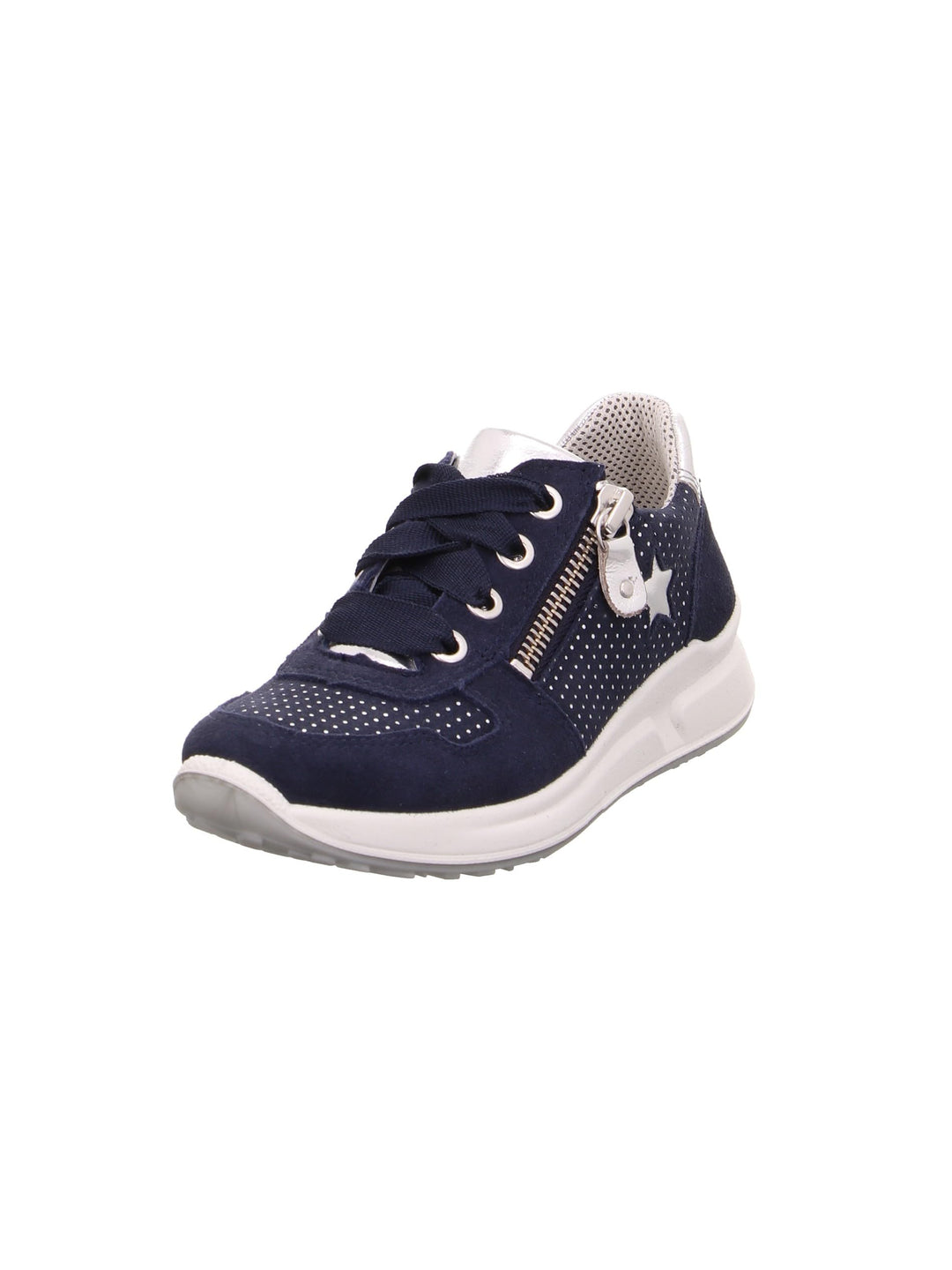 Superfit Mädchen Merida Sneaker 27 EU Blau 8000, 27 EU Blau 8000
