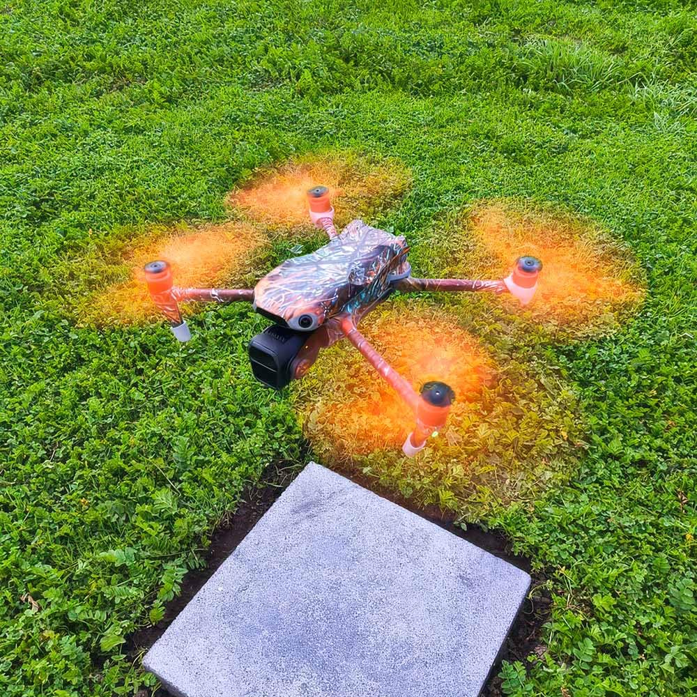Master Airscrew Stealth Propeller kompatibel mit DJI Air 3 - Orange, 4 Stück, Orange