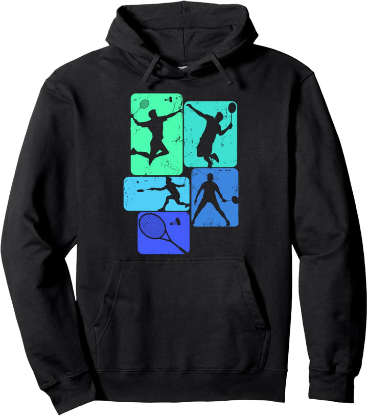 Badminton Federball Jungen Kinder Herren Pullover Hoodie