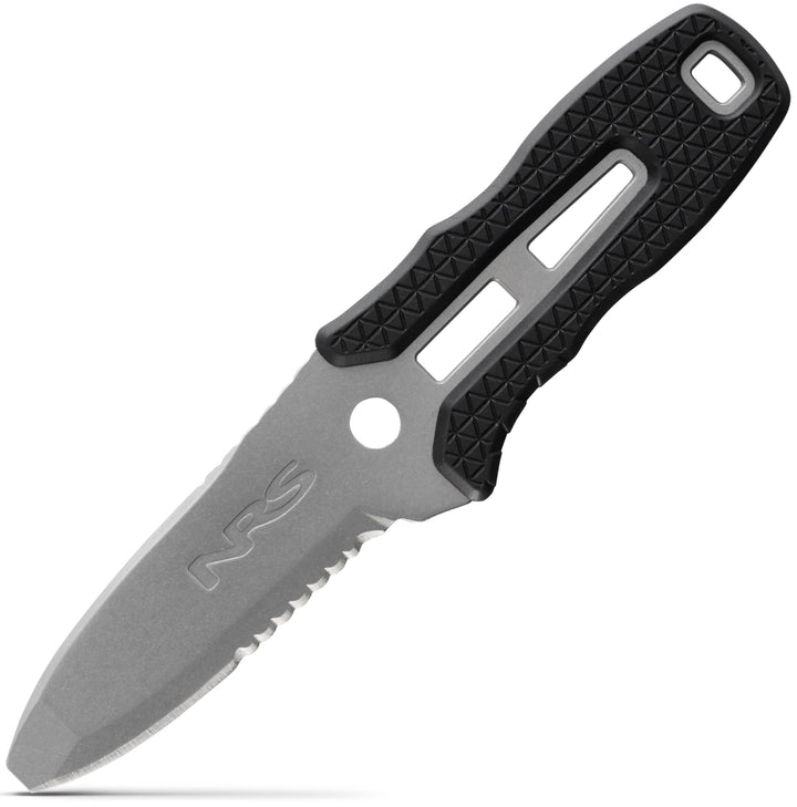 NRS Edelstahl Bootsmesser Pilot Knife 18,4cm Black, Black