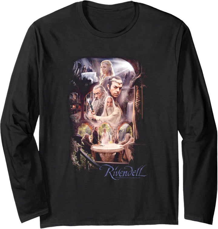 Hobbit Rivendell Langarmshirt