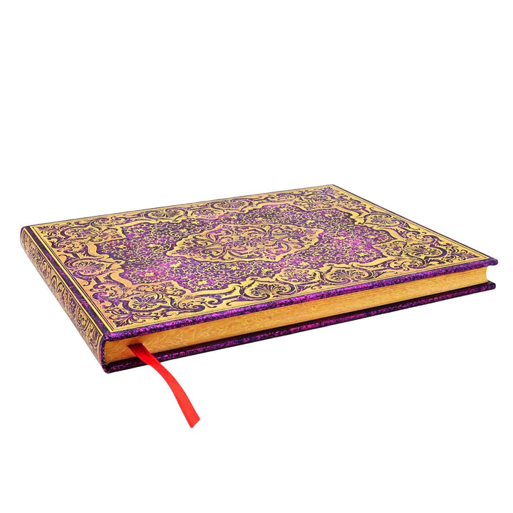 Picaresque Lined Hardcover Guest Book (Elastic Band Closure)