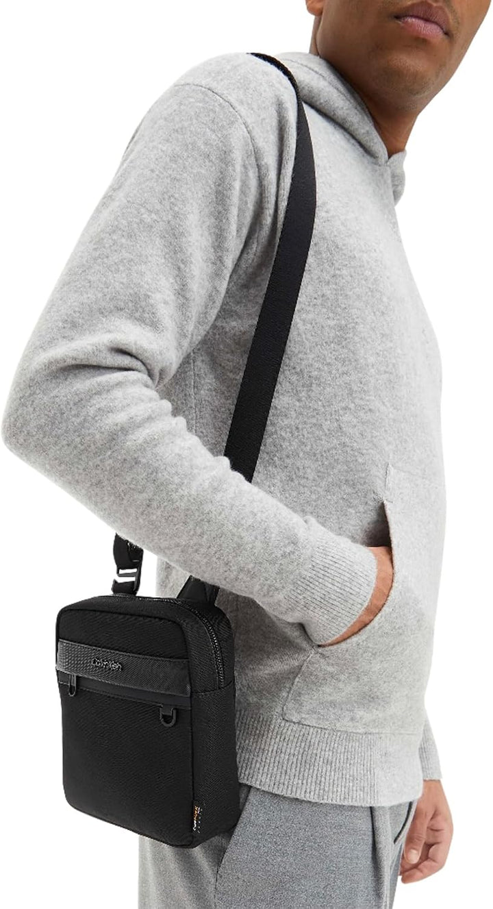 Calvin Klein Herren Remote Conv Reporter S Tasche, Ck Schwarz