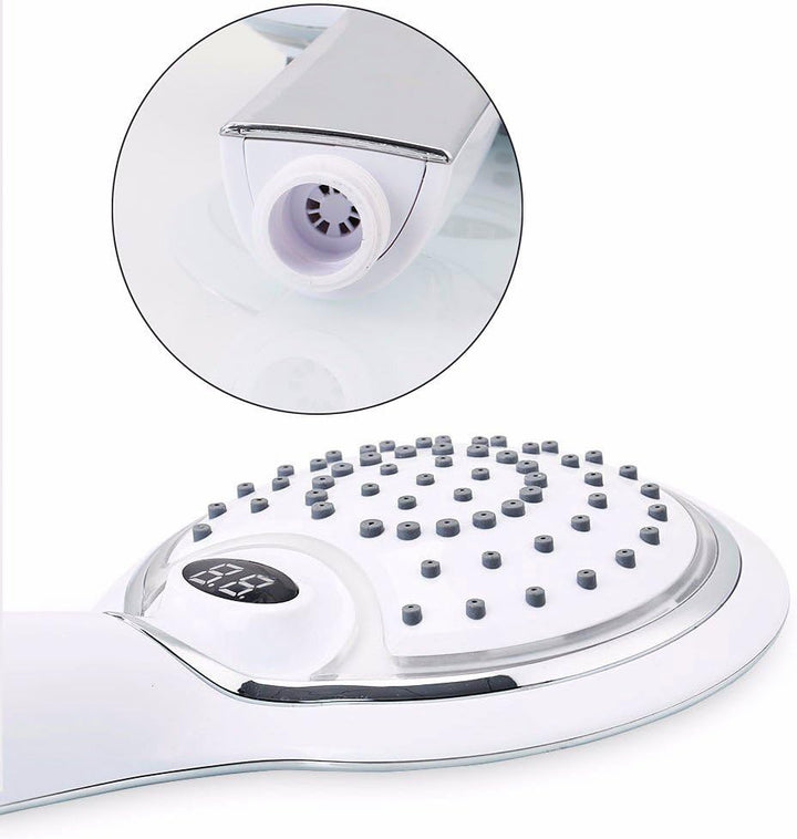 GuDoQi LED Duschkopf mit 3 Farben Farbwechsel Temperaturregelung