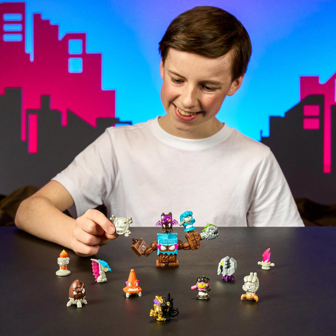 MrBeast Lab Swarms Mega‑Tech Serie: Verlasse das Labor und bereite Dich auf den Kampf vor. Sammle üb