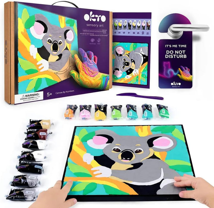 OKTO Koala Paint/Clay by Numbers