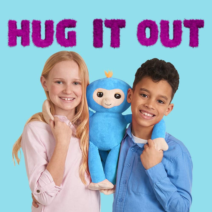 Wow Wee 3531 WOWWEE Fingerlings Hugs AFFE blau, Blue