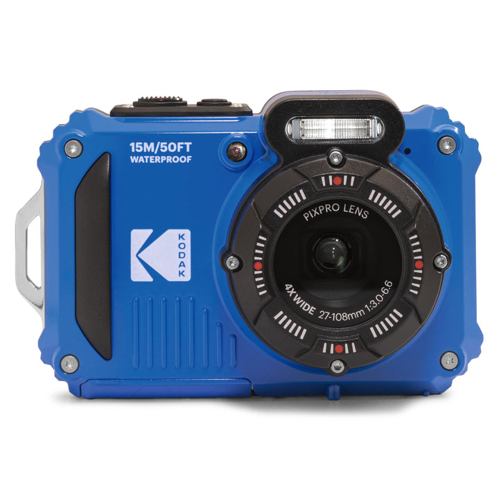 KODAK Pixpro WPZ2 - Digitalkamera Kompakt 16M Pixel, Wasserdicht bis 15m, Stossfest, Video 720p, LCD