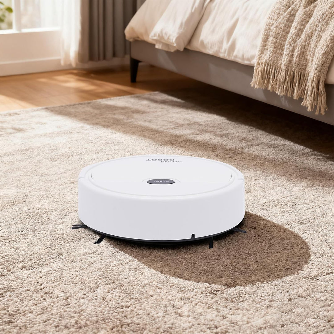 Staubsauger Roboter Roboterstaubsauger mit automatischer Richtungsänderung 3-in-1 Suction &amp; Mop Robo