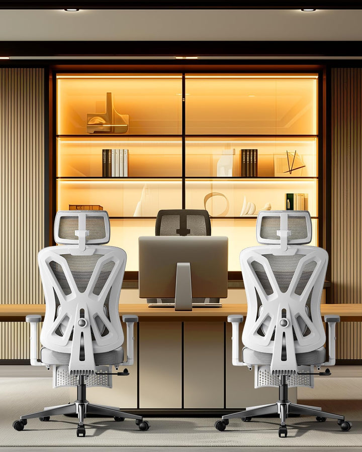 Hbada P5 Bürostuhl Ergonomischer 3 Orange, Orange